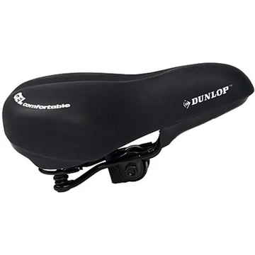 Dunlop Bike Saddle City/Touring - gél kerékpár nyereg, fekete
