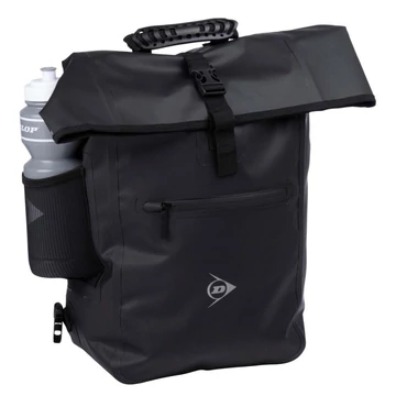 Dunlop 4in1 - egyoldalas kerékpár csomagtartó táska (25L), fekete