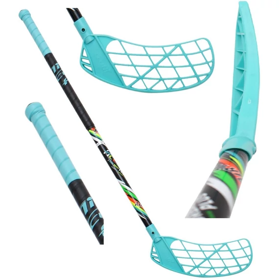 Xqmax Unihoc Airtek - jobb kezes floorball ütő, 70cm, kék