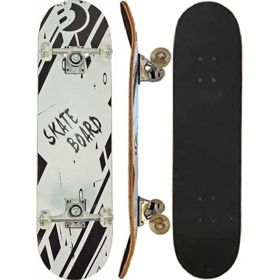 Best Sporting Skate Board - gyermek fa gördeszka, mintás
