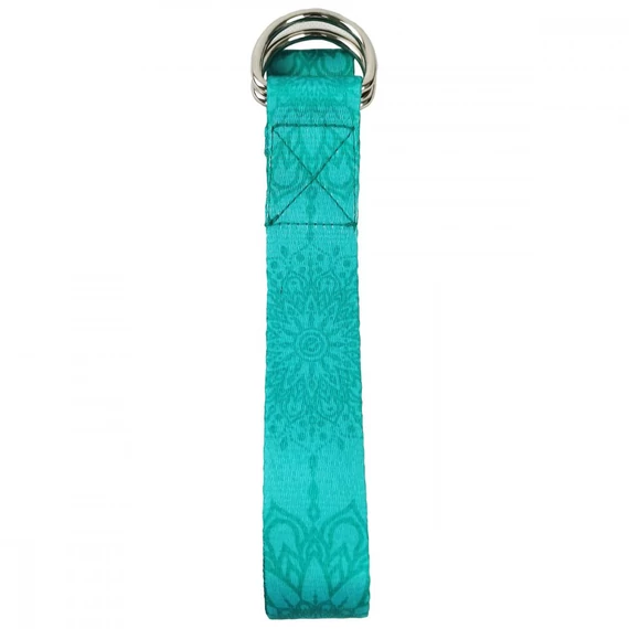 Enero Fit 1040646 - jóga nyújtópánt, 183x3,8cm, menta