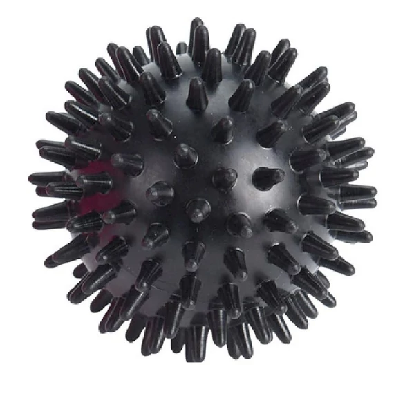Xqmax - akupresszúrás masszázsgolyó (7cm), fekete