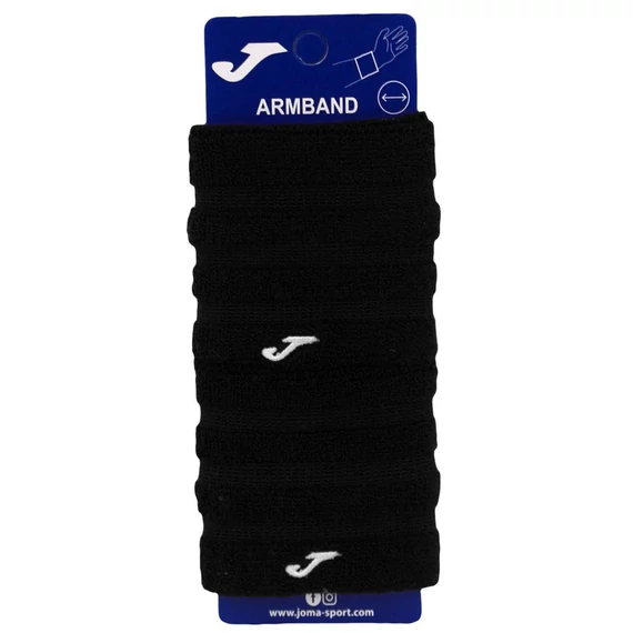 Joma Slam Pro Armband - sport csuklópánt (2db), fekete