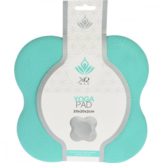Xqmax Yoga Pad - csúszásgátló jógapárna 20x20x2cm, menta