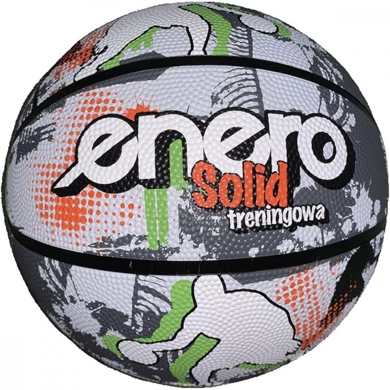 Enero Solid - kosárlabda (7-es méret), szürke/fehér