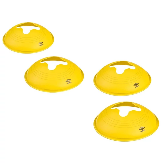 Umbro Space Markers - 4db-os sport jelőlőbója, 19cm, sárga