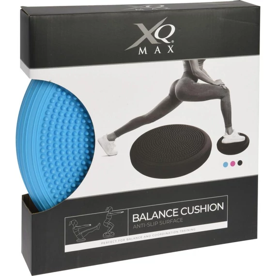 Xqmax Balance Cushion - masszírozó egyensúlyozó párna pumpával, 33cm , kék