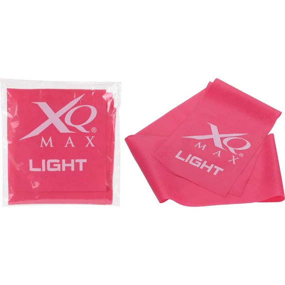 Xqmax Resistance Band Light - fitnesz szalag, rózsaszín