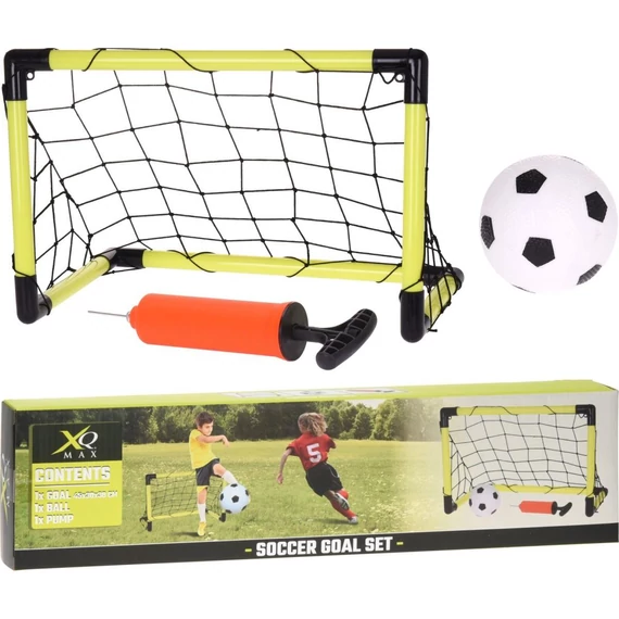 Xqmax Soccer Set - 3 az 1-ben focis szett, sárga/fekete
