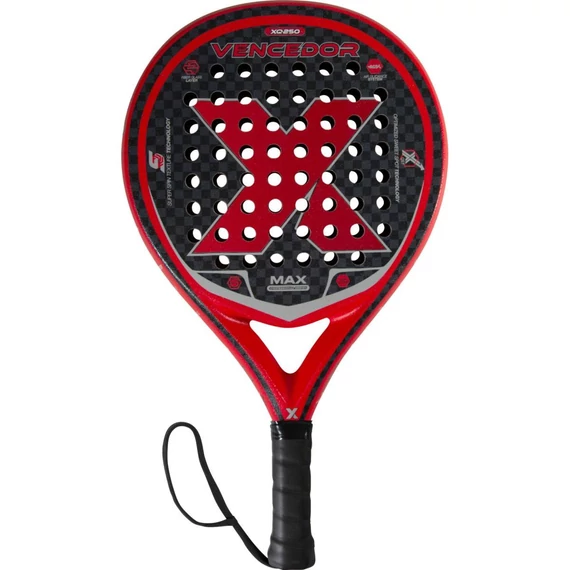 Xqmax Vencedor - padel ütő, piros/fekete