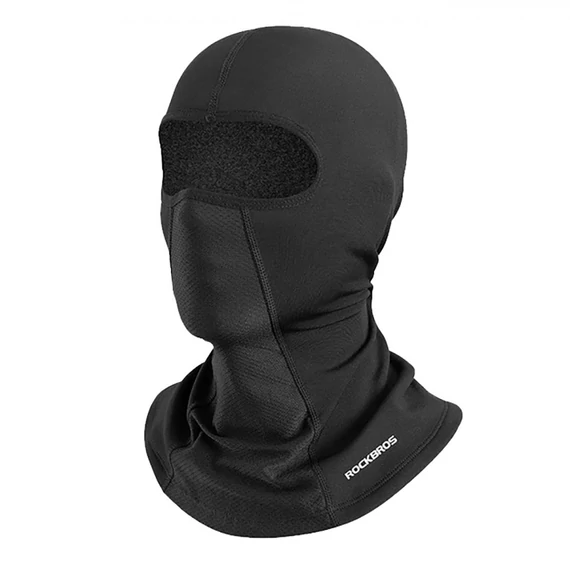Rockbros LF8113-1 - univerzális kerékpáros balaklava, fekete