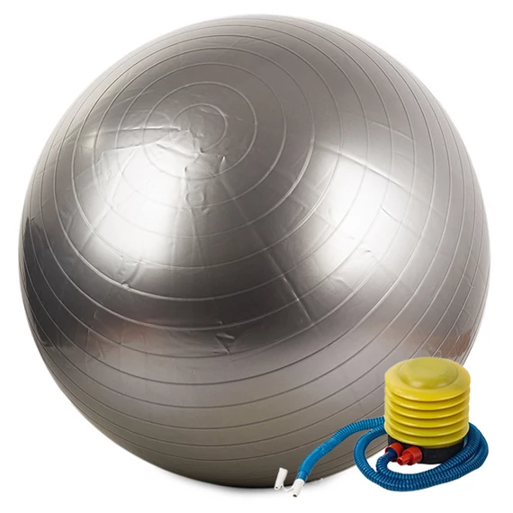 VG 14173_S - fitness labda, 75cm, ezüst