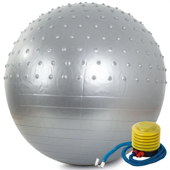 VG 14284_S - gumi fitness labda, 70cm, ezüst