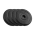 Kép 1/4 - Rebel Active RBA-2114 - műanyag súlytárcsa szett 4x1,25 kg, 31 mm, fekete
