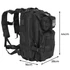 Kép 5/6 - Trizand 8915 - 26 literes turista, katonai hátizsák (44x x 28 x 16cm), fekete