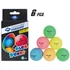 Kép 1/3 - Donic Color Popps - fluoreszkáló pingpong labda készlet (6db), zöld/fluoreszkáló