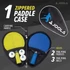 Kép 8/10 - Joola Outdoor Set - pingpong készlet (2 ütő, 3 labda), kék/sárga