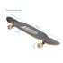 Kép 2/6 - Best Sporting Insect - longboard gördeszka 109x26 cm, szürke/arany