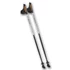 Kép 1/6 - Best Sporting Nordic Walking - 120 cm-es 1-szekciós karbon Nordic Walking túrabot (2db-os készlet), ezüst/fekete