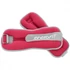 Kép 7/10 - Enero Fit 581304 - neoprén csukló és bokasúly, 2x1kg, rózsaszín/szürke