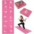 Kép 1/7 - Enero Fit Foldable Yoga Mat - összehajtható jógaszőnyeg, rózsaszín