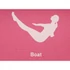 Kép 4/7 - Enero Fit Foldable Yoga Mat - összehajtható jógaszőnyeg, rózsaszín