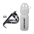 Kép 1/7 - Dunlop Cycling Bottle with Holder - kerékpáros kulacstartó kulaccsal, 750ml, átlátszó