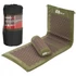Kép 2/10 - Enero Fit Acupressure and Yoga Mat - akupresszúrás masszázsszőnyeg párnával, zöld/barna