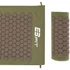 Kép 8/10 - Enero Fit Acupressure and Yoga Mat - akupresszúrás masszázsszőnyeg párnával, zöld/barna