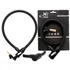 Kép 5/10 - Xqmax Pro Cable Lock - kulcsos kerékpárzár, 80cm, fekete