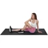 Kép 2/6 - Xqmax Exercise Mat - fitnesz matrac jóga és pilates edzésekhez, 180x60x0,4 cm, fekete
