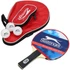 Kép 1/6 - Slazenger Table Tennis Bat - 5 részes pingpong készlet, piros/kék