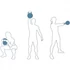 Kép 2/3 - Umbro Kettlebell 6kg - kettlebell súlyzó, szürke