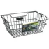 Kép 1/3 - Dunlop 475844 - kerékpár csomagtartó kosár, 41x30x20cm, fekete