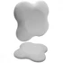 Kép 2/7 - Xqmax Yoga Pad - csúszásgátló jógapárna 20x20x2cm, ezüst
