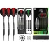 Kép 1/6 - Xqmax Dart Set 16 Pieces - fém darts toll készlet (3db toll, 16db kiegészítő), piros/zöld/fekete