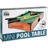 Kép 2/3 - Xqmax Mini Pool Table - mini asztali billiárd, zöld/barna