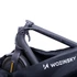Kép 6/10 - Wozinsky WSB5BK vízálló rollertáska, 124 x 30 x 40 cm, Fekete