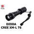 Kép 1/5 - Bailong BL-8455 taktikai LED zseblámpa, XML-T6, fekete